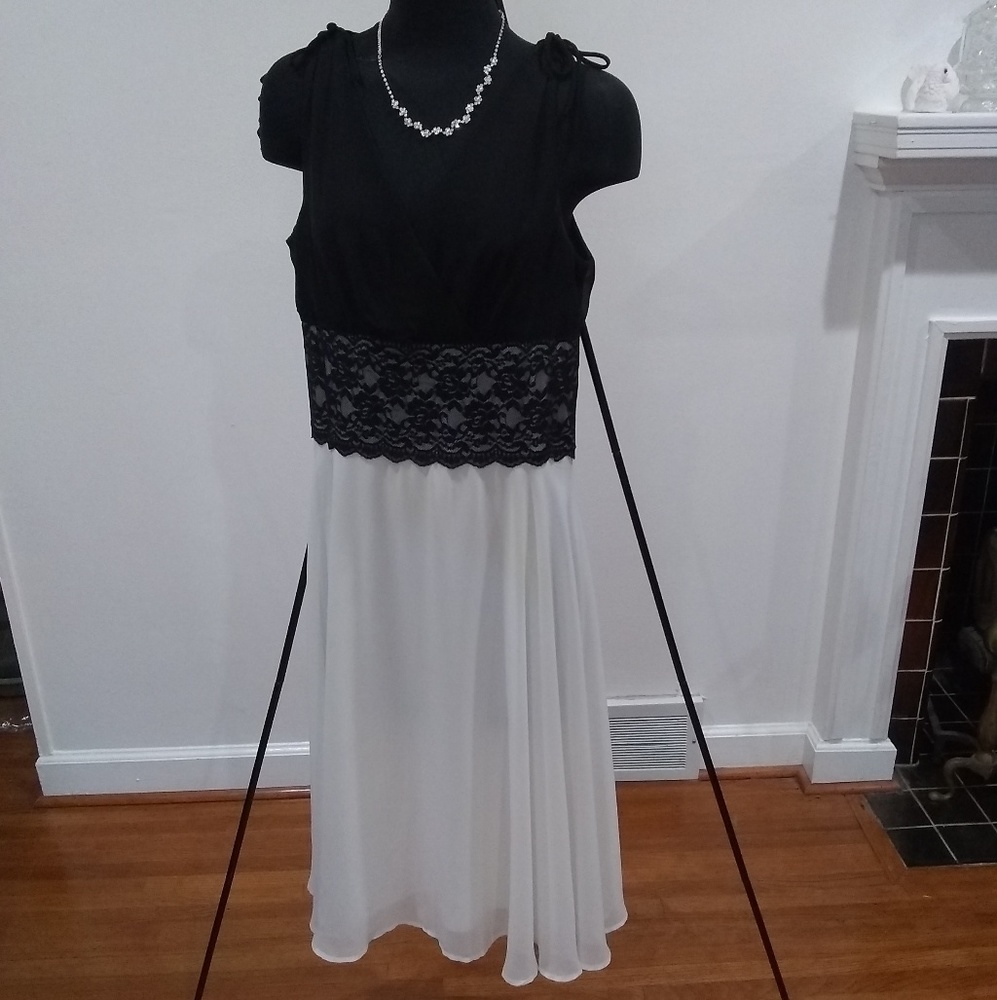 Black and White Dress.